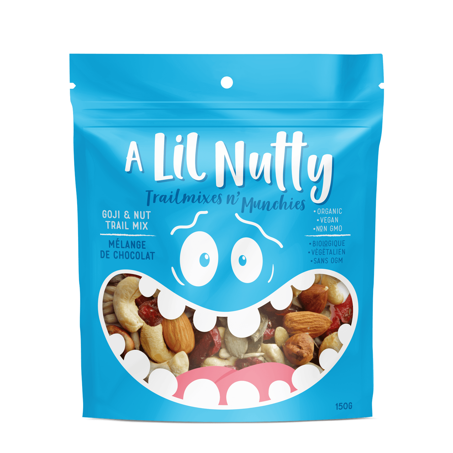A Lil Nutty Goji and Nut Trail Mix (Factory Case), 8 x 150g