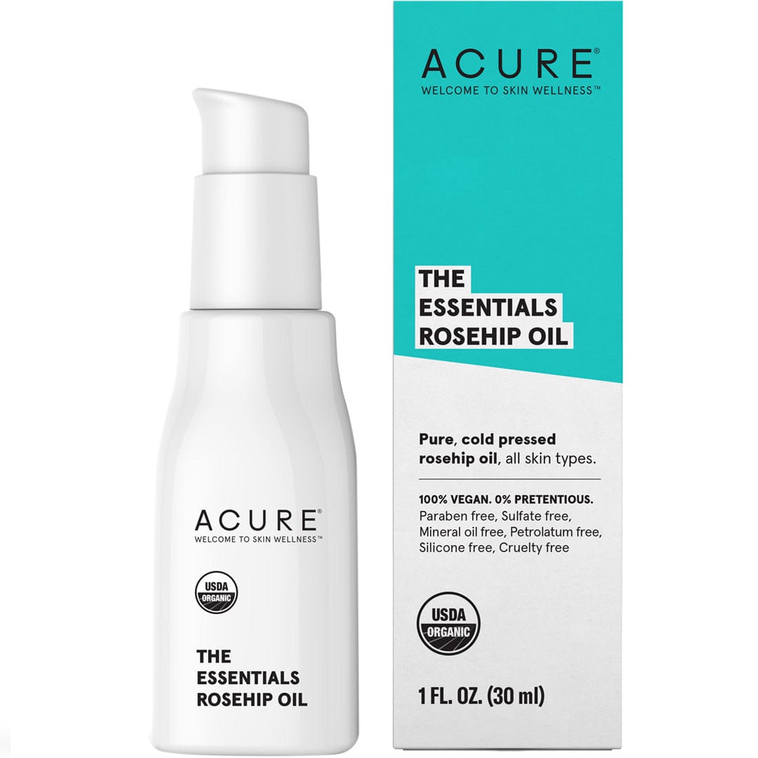Acure The Essentials Rosehip Oil, 30ml