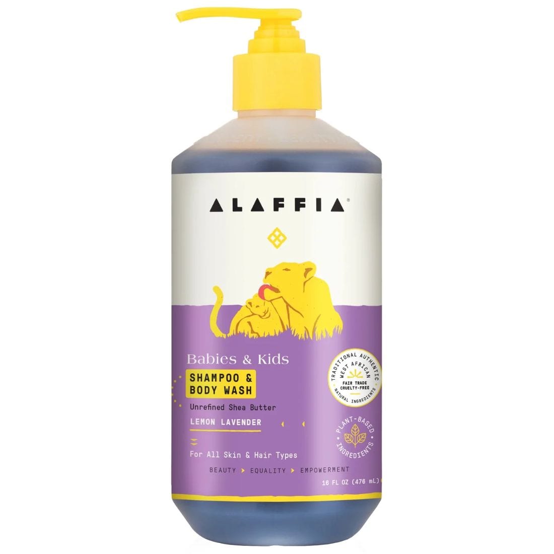 Alaffia Baby and Kids Shampoo and Body Wash, 476ml
