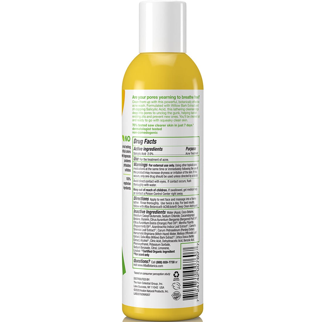 Alba Botanica ACNEdote Deep Pore Wash, 177ml