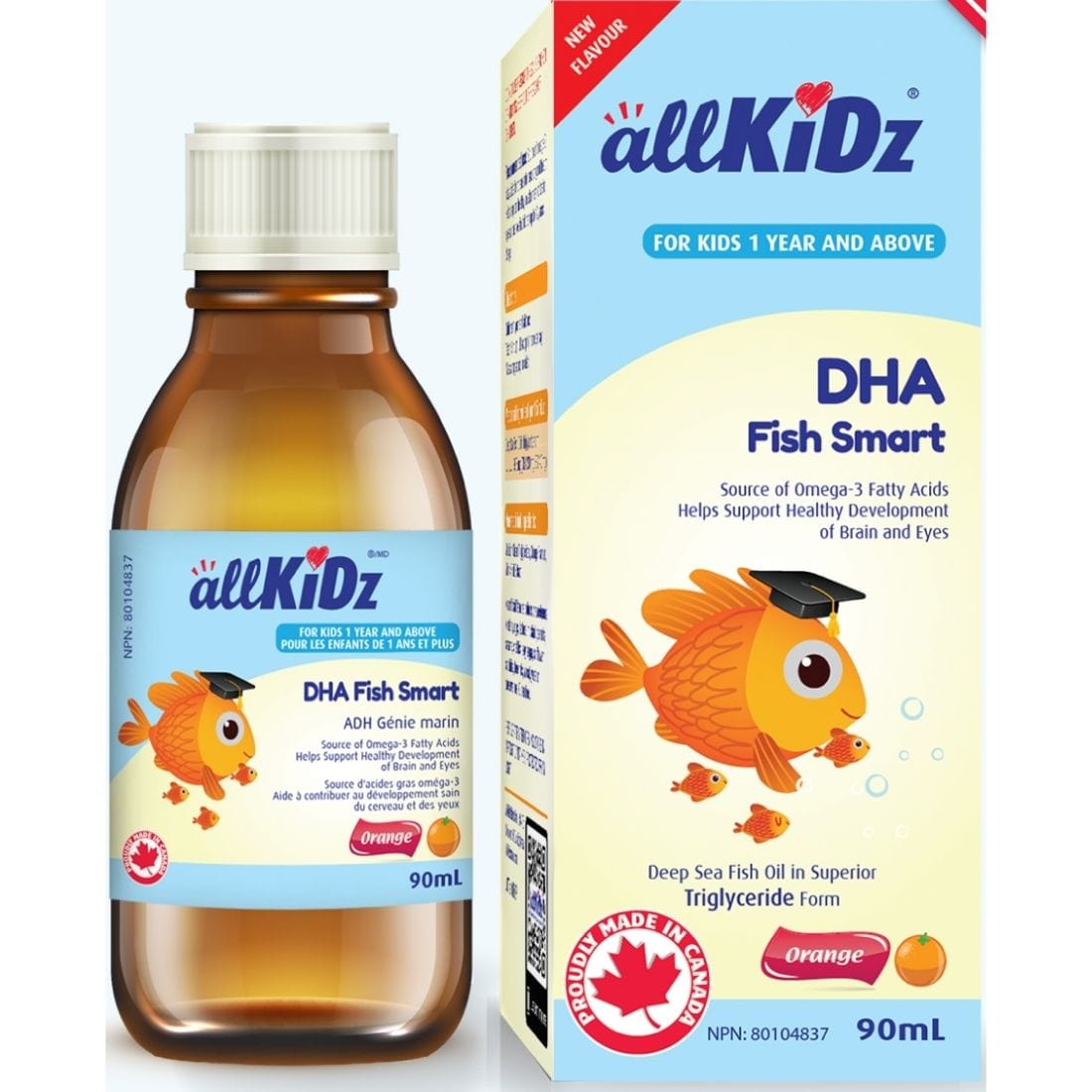 Allkidz DHA Fish Smart, 90ml