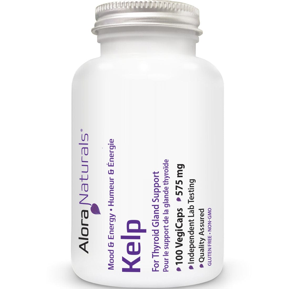 Alora Naturals Kelp 575mg, 100 Vegetable Capsules