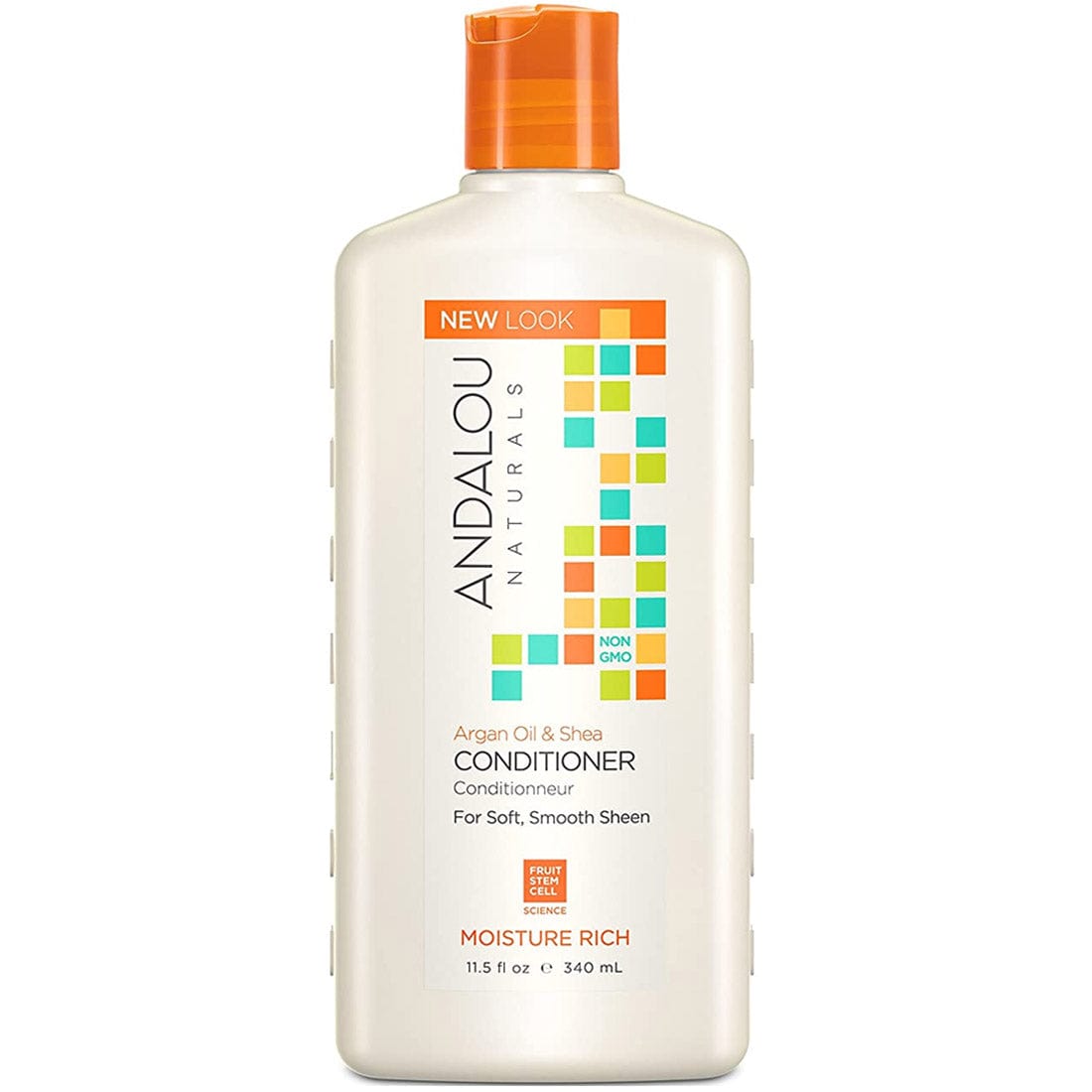 Andalou Naturals Argan Oil & Shea Moisture Rich Conditioner, 340ml