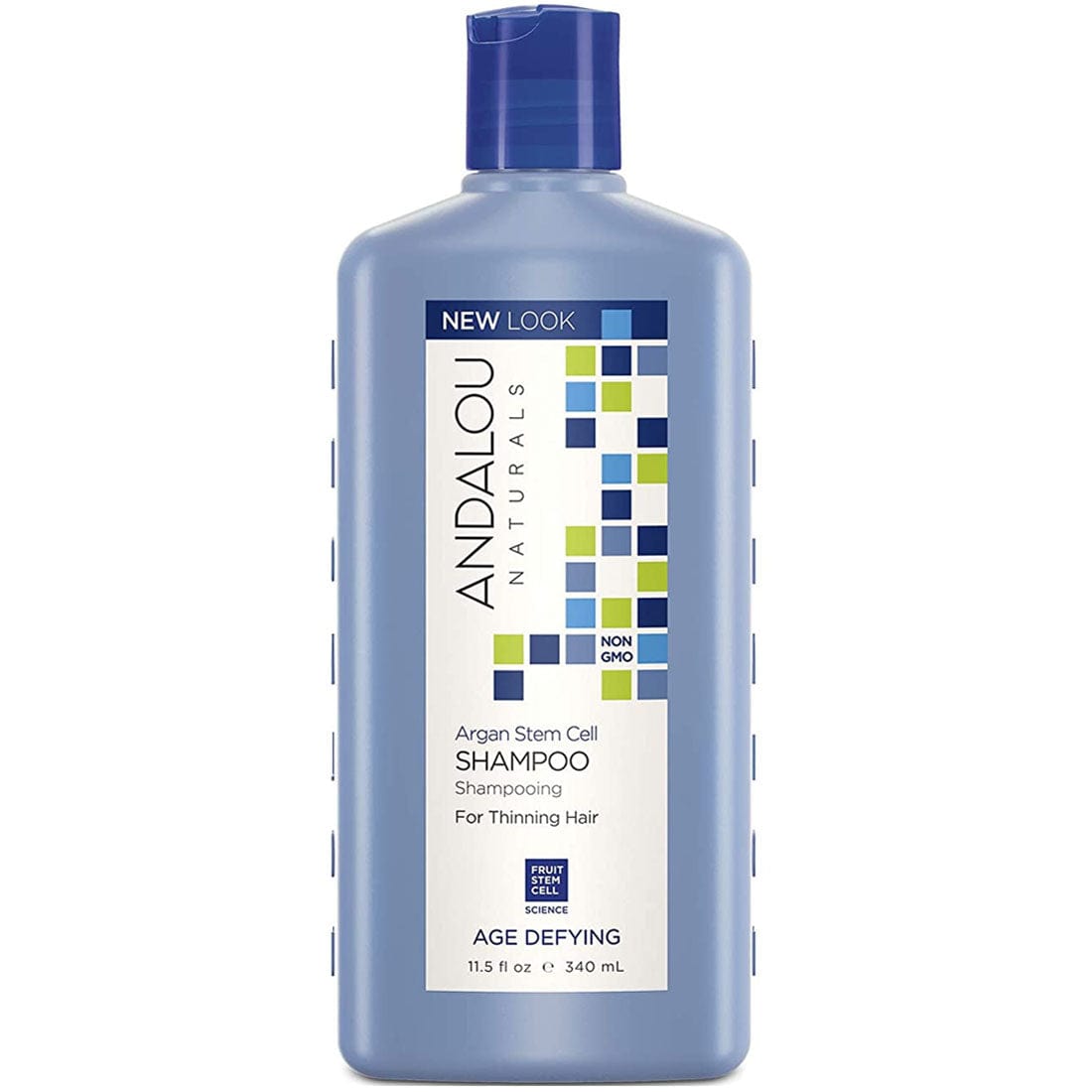 Andalou Naturals Argan Stem Cell Age Defying Shampoo For Thinning Hair, 340ml
