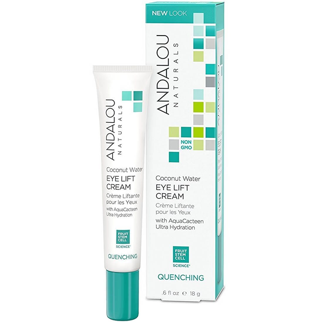 Andalou Naturals Coconut Water Eye Lift Cream, 18g
