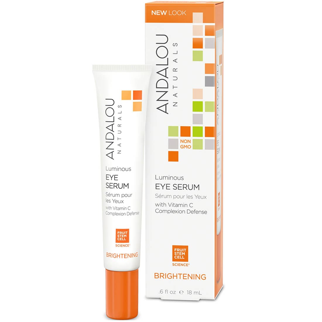 Andalou Naturals Luminous Eye Serum, 18ml