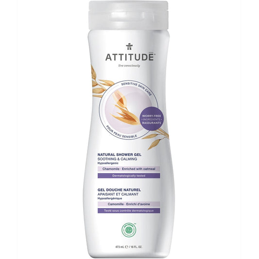 Attitude Body Wash, Soothe and Calm, Chamomile, 473ml