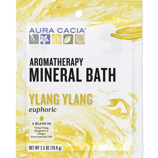 Aura Cacia Euphoria Mineral Bath, 6 Packs, 6 x 71g