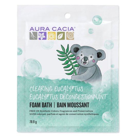 Aura Cacia Kids Clearing Foam Bath, 6 Packs, 6 x 71g