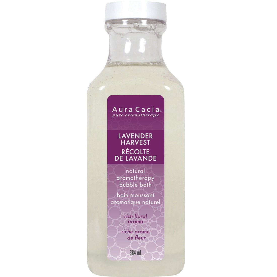 Aura Cacia Lavender Harvest Bubble Bath, 384ml