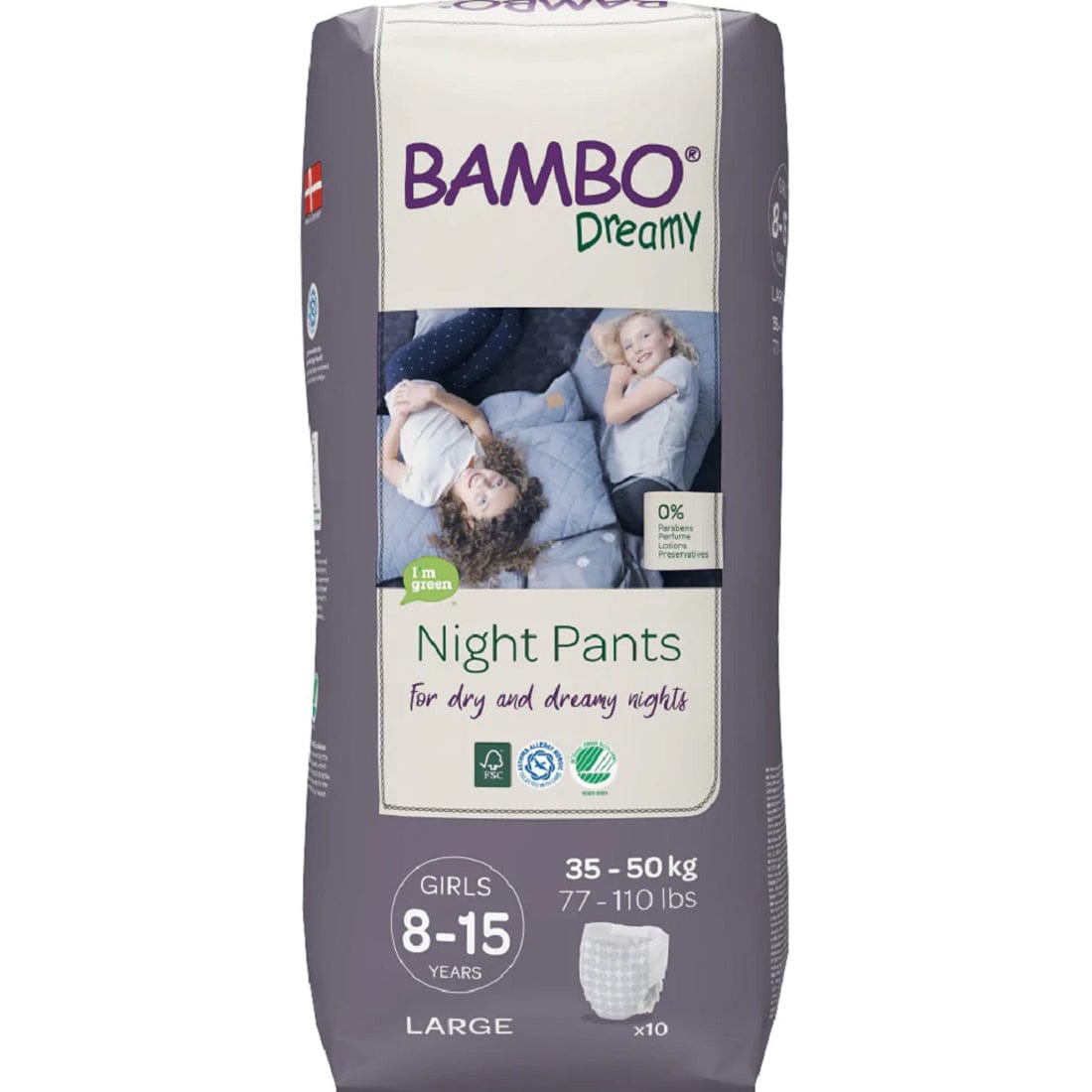 Bambo Nature Dreamy Night Pants Girls (Size 4 to 15 Available)