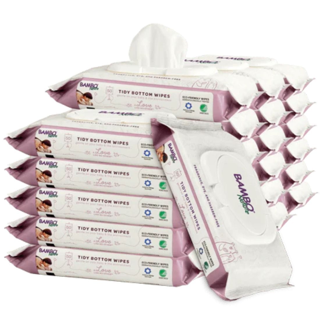 Bambo Nature Tidy Bottom Baby Wet Wipes