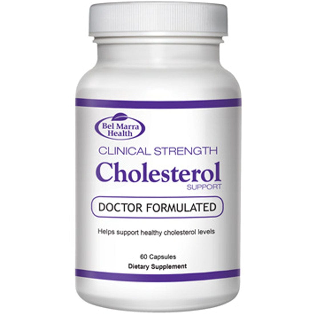 Bel Marra Clinical Strength Cholesterol Support, 60 Capsules