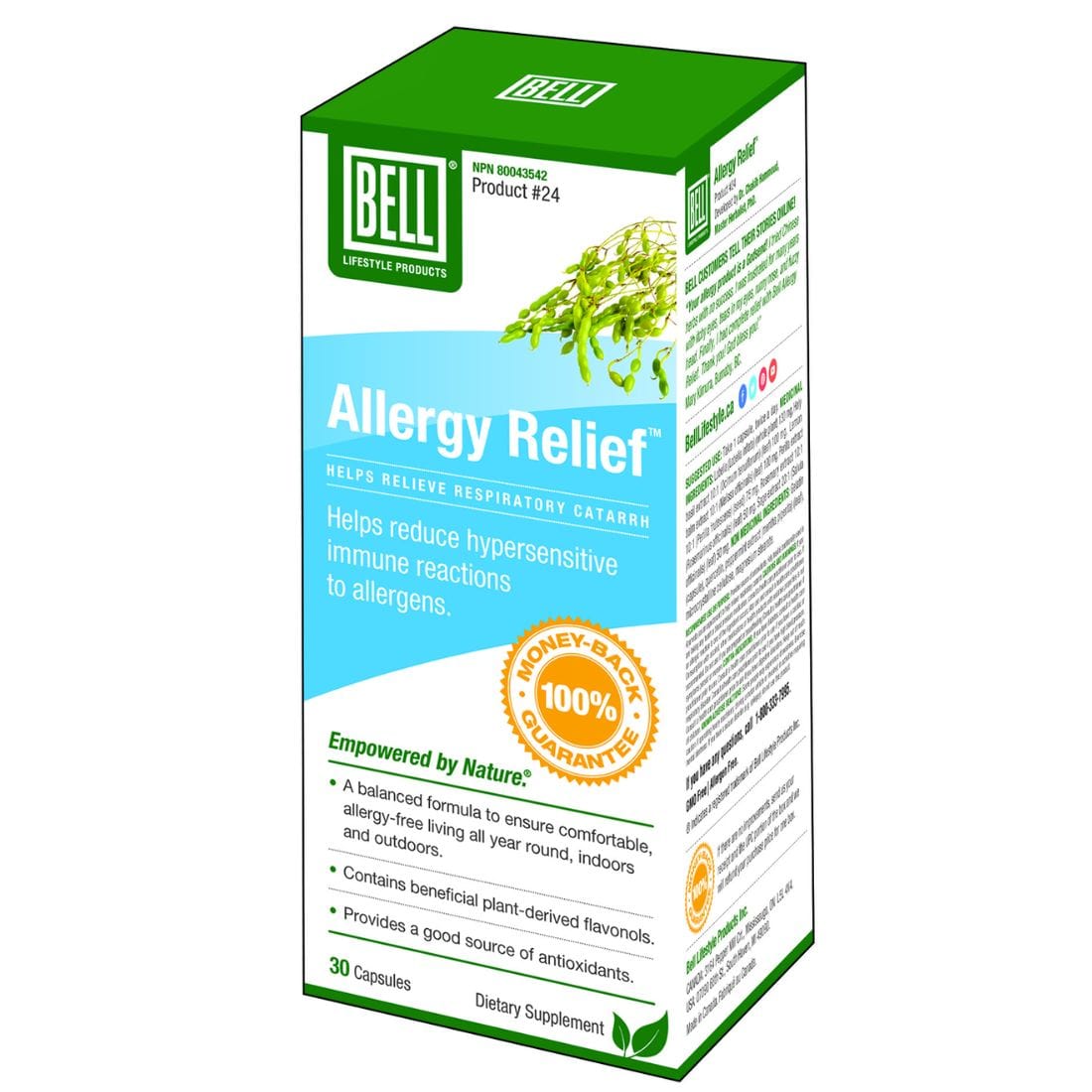 Allergy relief products