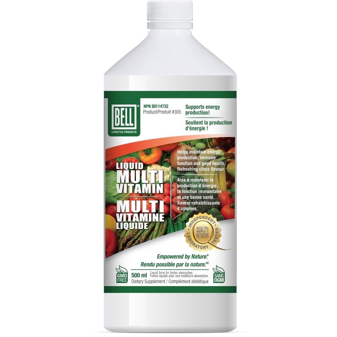 Bell Liquid Multivitamin (#305), 500ml