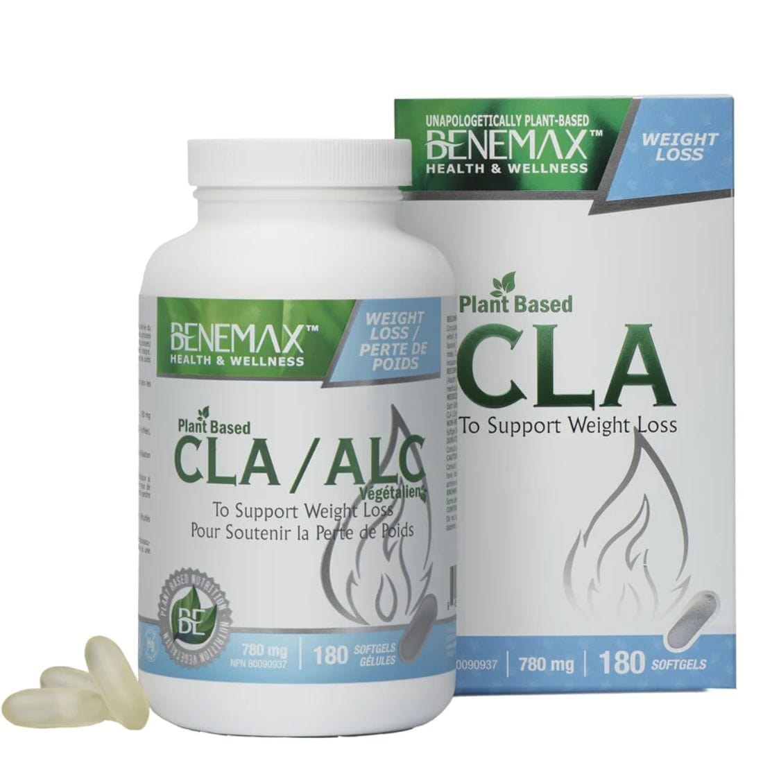 Benemax Plant Based CLA ,Conjugated Linoleic Acid 780mg