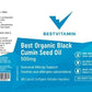 BestVitamin Best Organic Black Cumin Seed Oil 500mg, Gluten-Free, Non-GMO, 60 Liquid Softgels, Clearance 50% Off, Final Sale