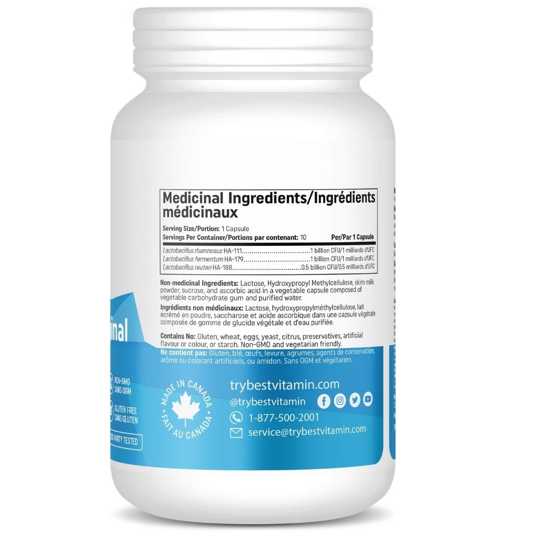 BestVitamin Best Womens Vaginal Probiotic, Restore healthy bacteria & optimal pH, 10 Suppository Capsules with FREE Applicator, Store in Fridge