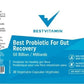 BestVitamin Best Probiotic For Gut Recovery 50 Billion CFU, 10 strains for optimal gut bacteria repopulation, 60 Enteric Coated Capsules *50% Off, Final Sale