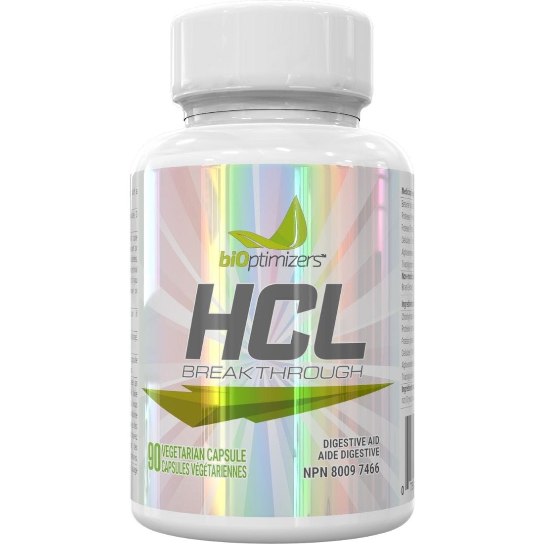 BiOptimizers HCL Breakthrough, 90 Veg caps