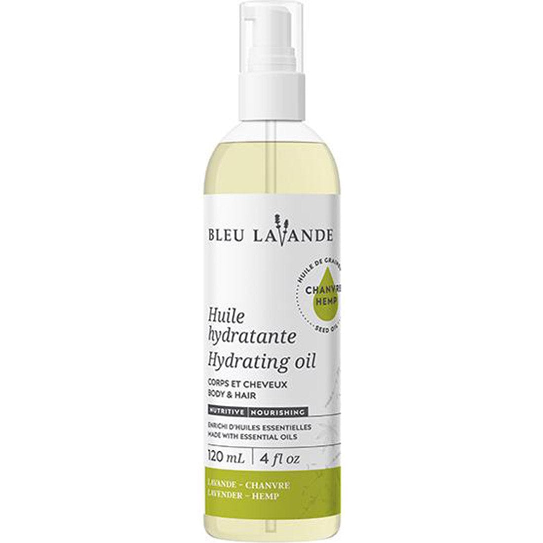 Bleu Lavande Lavender Hemp Hydrating Oil, 120ml