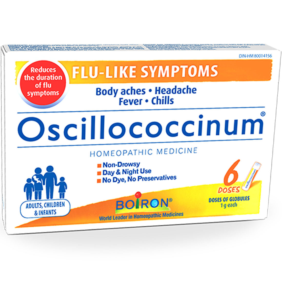 Boiron Oscillococcinum for Flu Symptoms