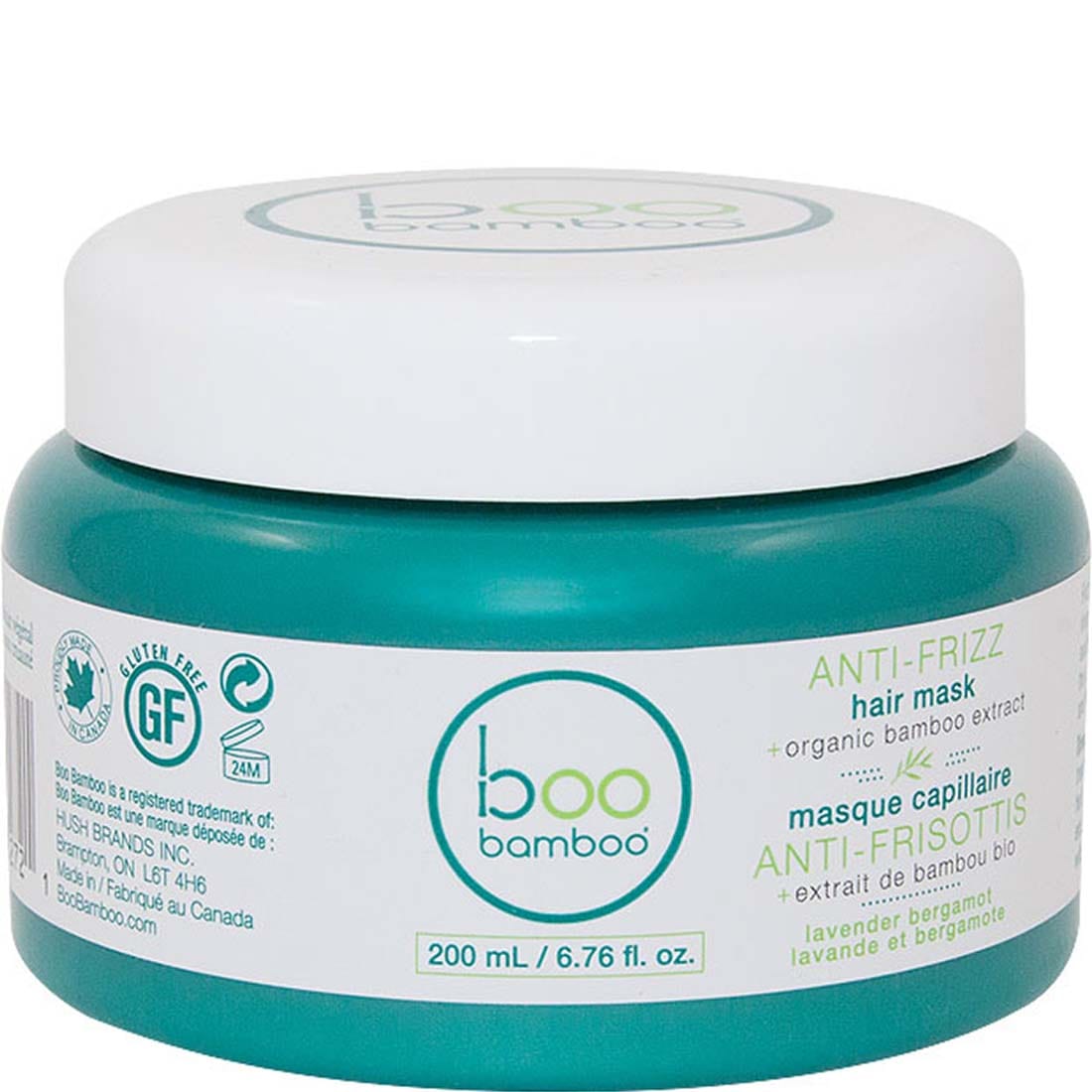 Boo Bamboo Anti-Frizz Hair Mask, 200ml