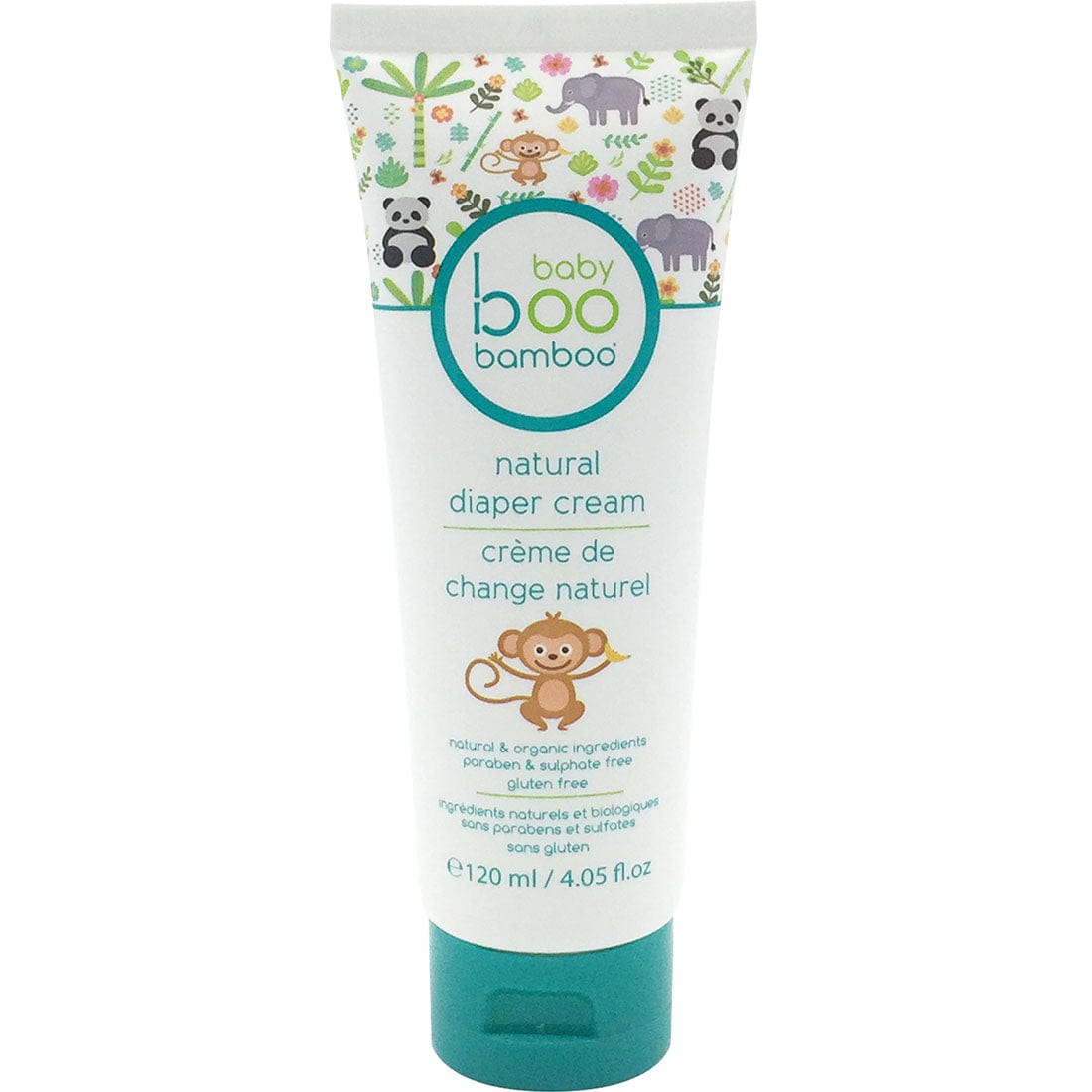 Boo Bamboo Baby Boo Natural Diaper Cream, 120ml