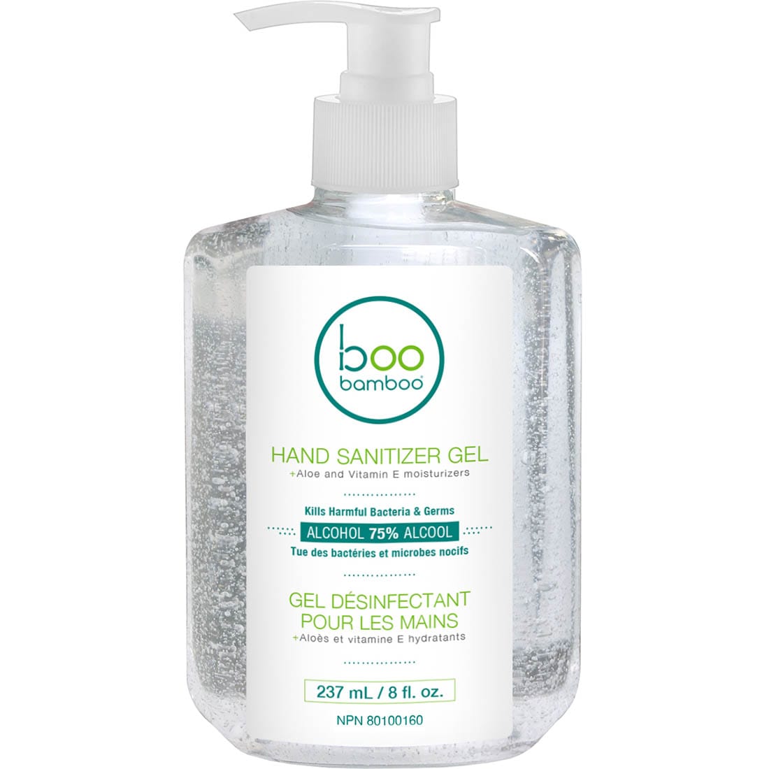 Boo Bamboo Clear Hand Sanitizer Gel