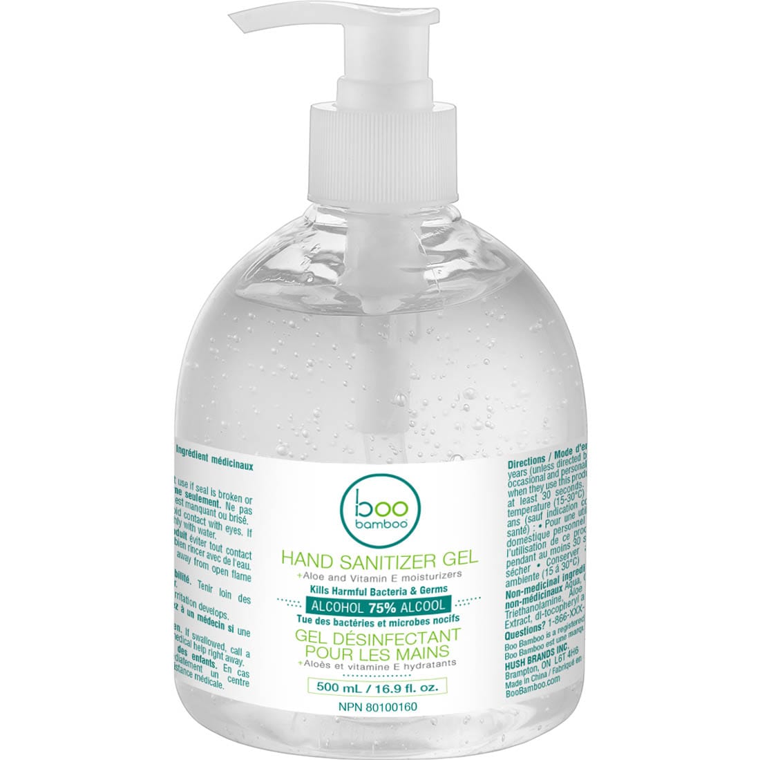 Boo Bamboo Clear Hand Sanitizer Gel