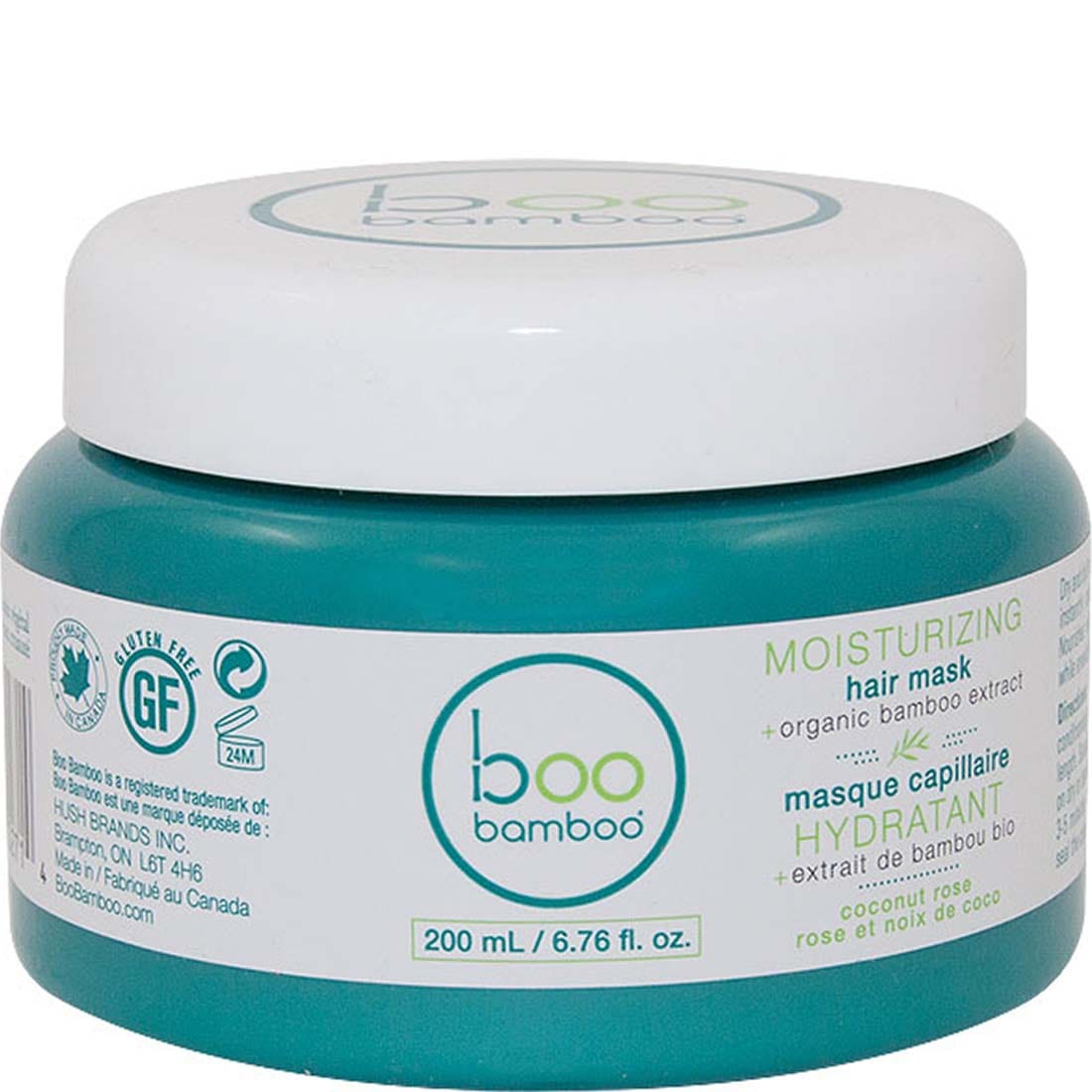 Boo Bamboo Moisturizing Hair Mask, 200ml
