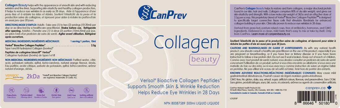 CanPrev Collagen Beauty Liquid, 500ml