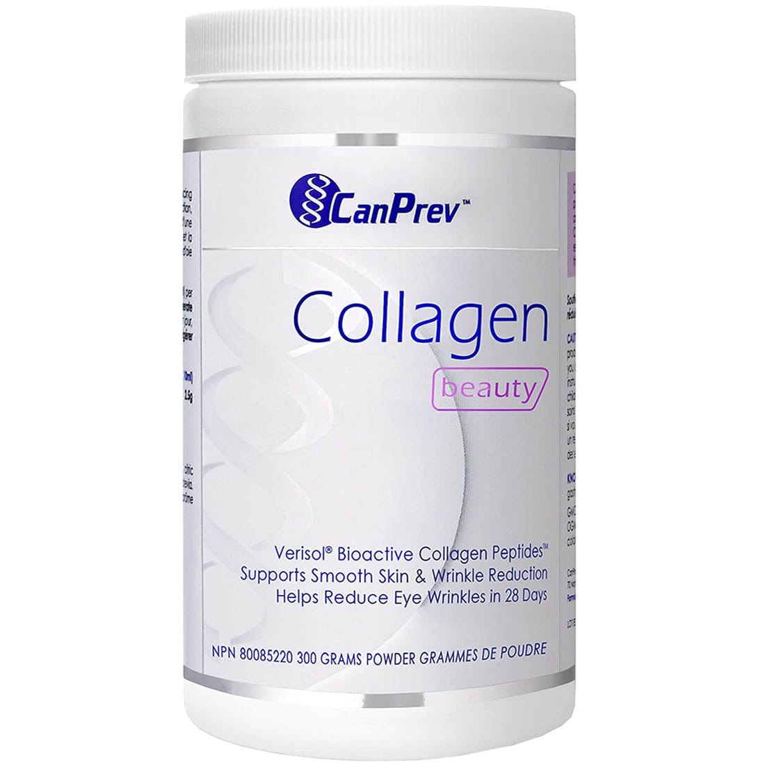 CanPrev Collagen Beauty Powder, Verisol Bioactive Collagen Peptides, Reduces wrinkles in 28 Days, 300g