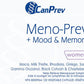 CanPrev Meno-Prev + Mood & Memory for Women, 120 Vegicaps