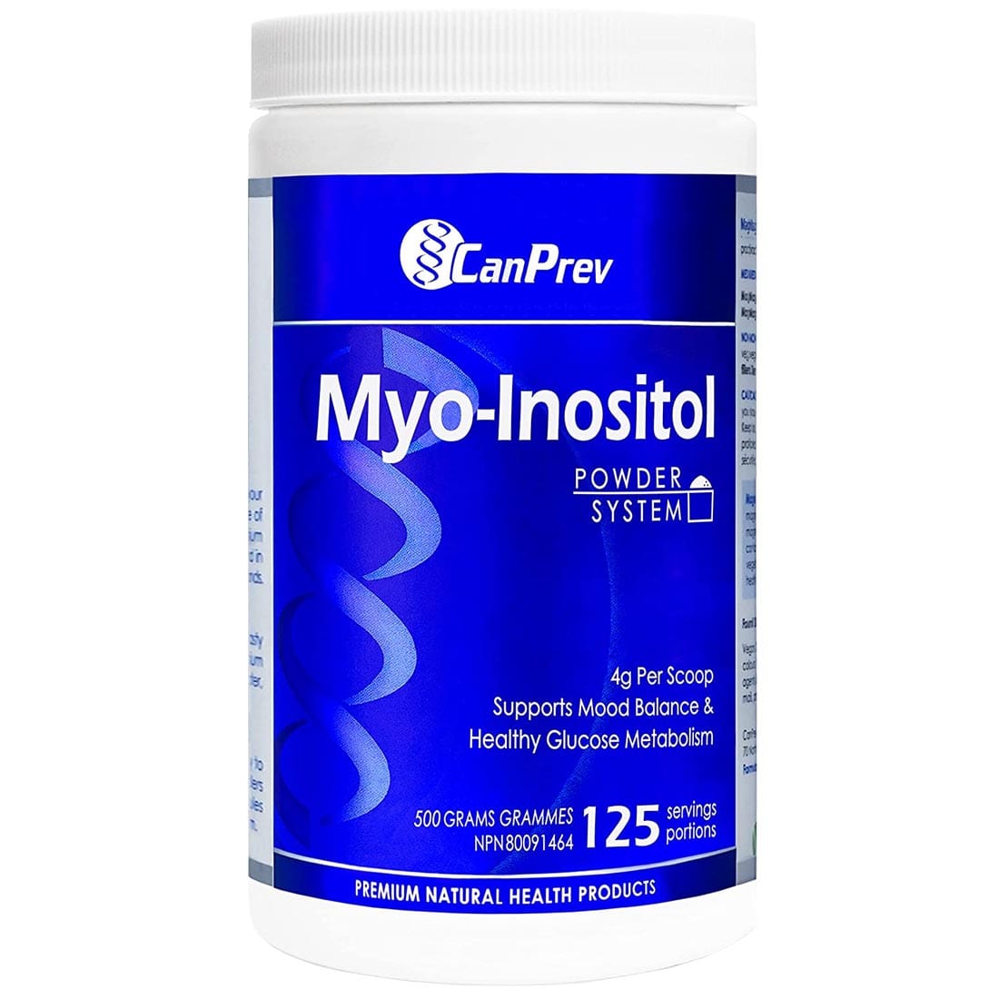 CanPrev Myo-Inositol Powder, Non-GMO, 500g