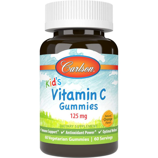 Carlson Kid's Vitamin C Gummies 125mg Vegetarian Formula