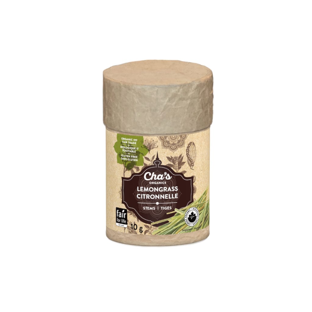 Chas Organics Lemongrass Stems, Case of 6 x 10g