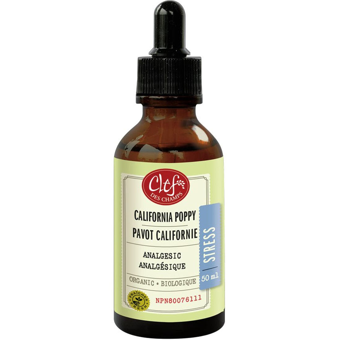 Clef des Champs California Poppy Tincture Organic, 50ml