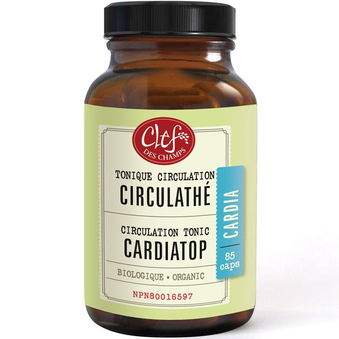 Clef des Champs Cardiotop Capsules Organic, 85 Capsules