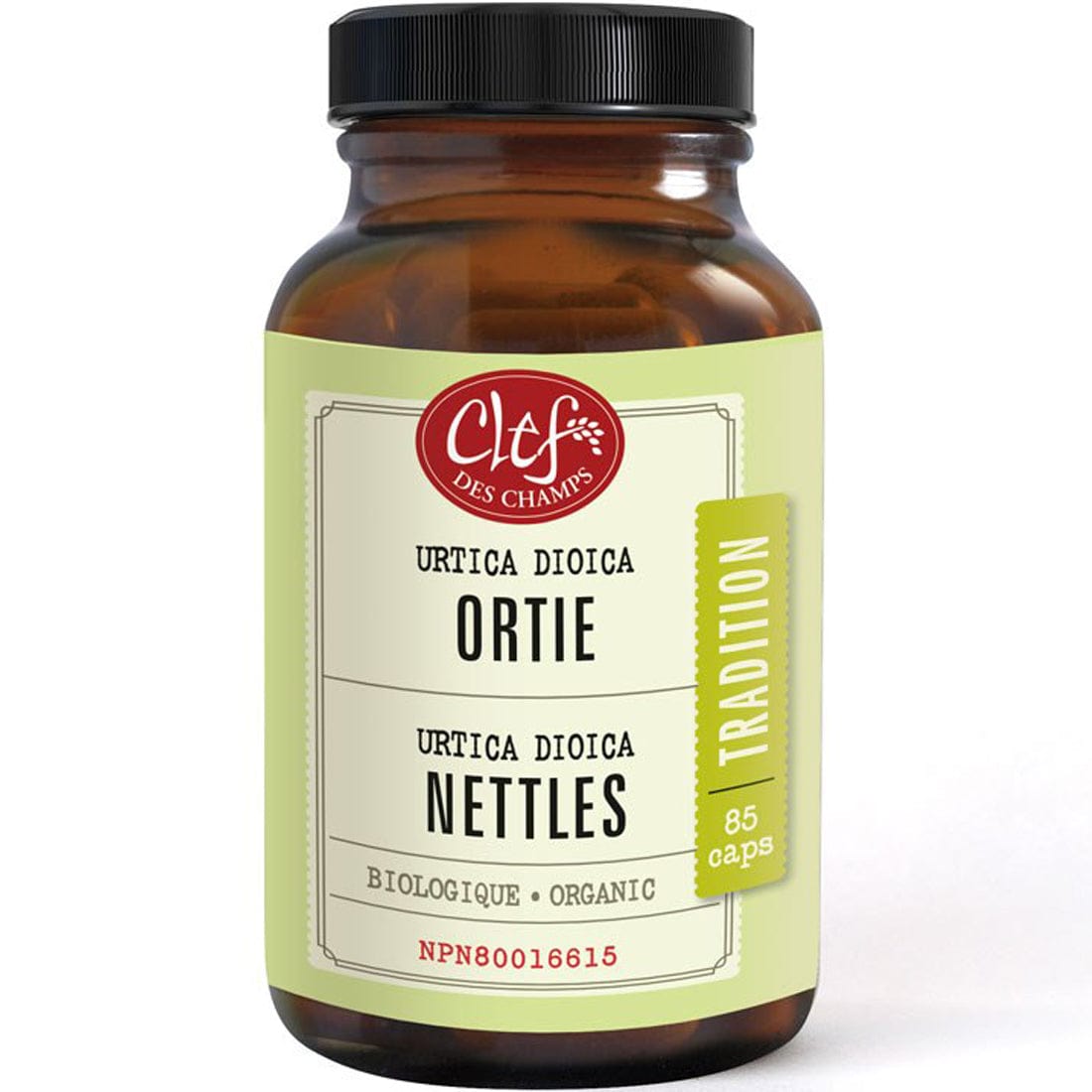 Clef des Champs Nettle Capsules Organic, 85 Capsules