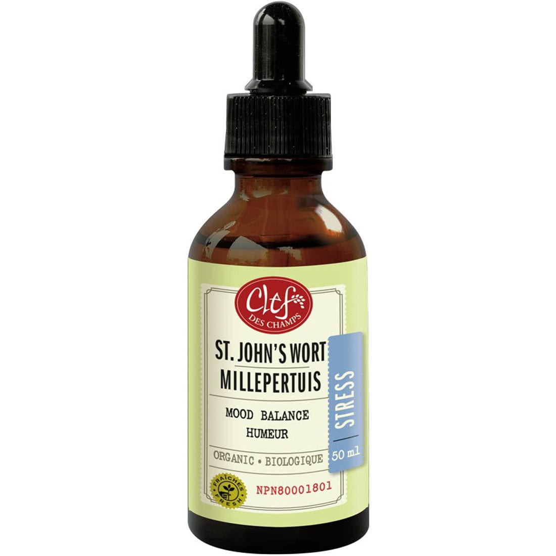 Clef des Champs St John's Wort Tincture Organic, 50ml