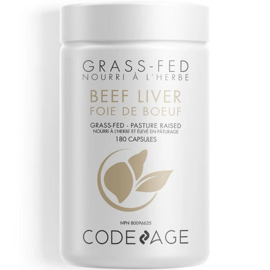 Codeage Beef Liver, 180 Capsules