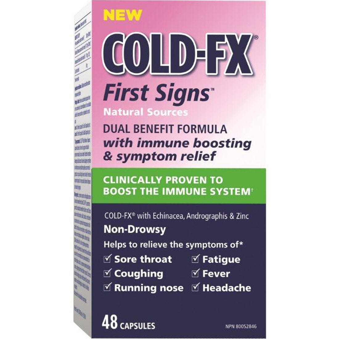 Cold-Fx First Signs