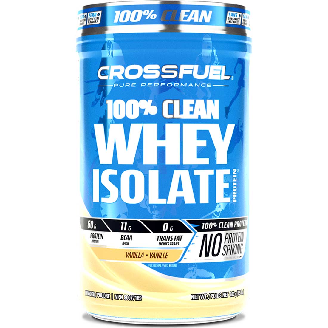 Crossfuel Whey Isolate Protein, 680g