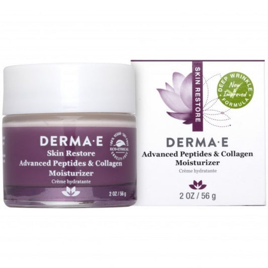 Derma E Advanced Peptides & Collagen, Deep Wrinkle Reverse Moisturizer, 56g