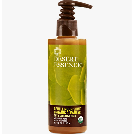 Desert Essence Gentle Nourishing Organic Cleanser, 195ml