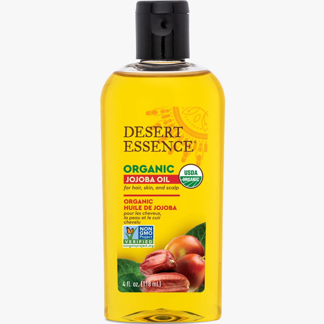 Desert Essence Organic Jojoba Oil, 118ml