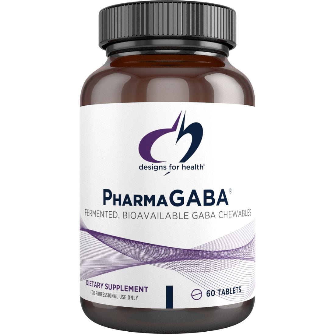 Designs For Health PharmaGABA, 60 Chewable Tablets