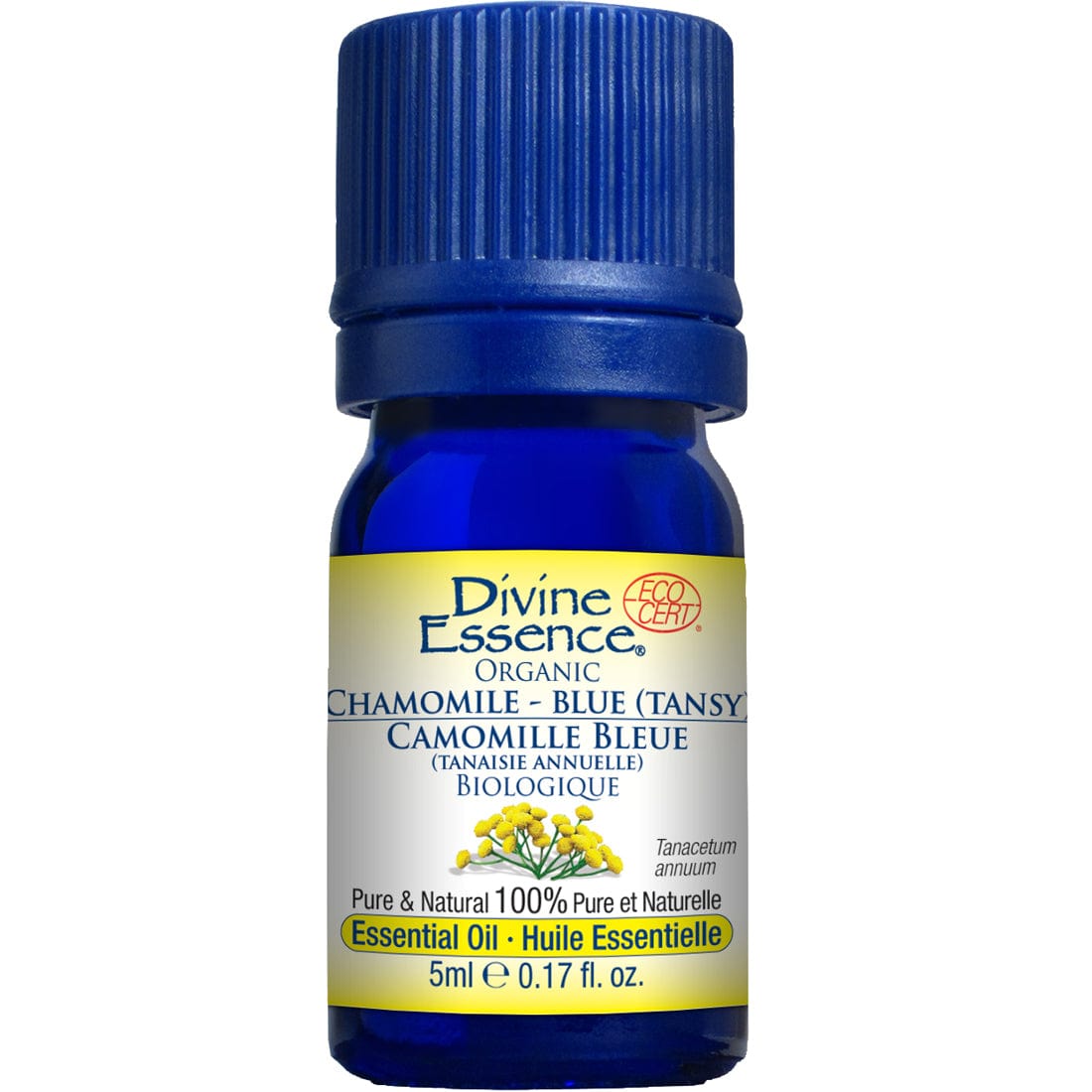 Divine Essence Chamomile, Blue Tansy, Organic, 5ml