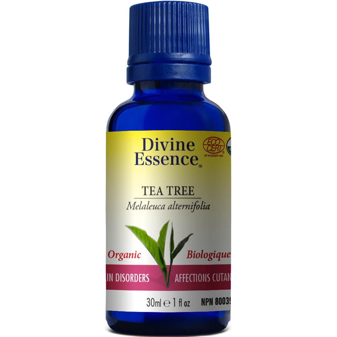 Divine Essence Tea Tree, Organic, 30ml